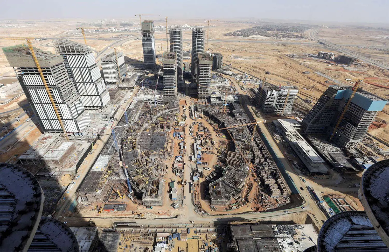 Smart traffic systems and modern infrastructure in the New Administrative Capital
